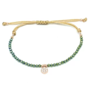 Pulsera Hematita Verde