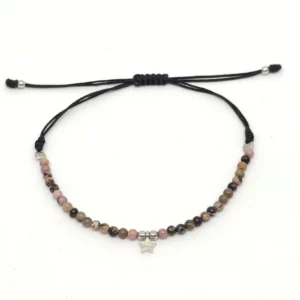 Pulsera Rodonita Estrella