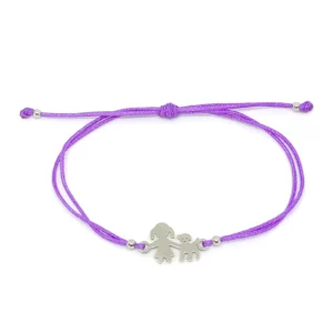 Pulsera Niña y Mascota