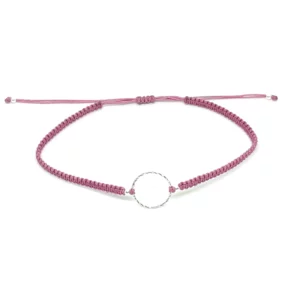 Pulsera Plata Diamantada