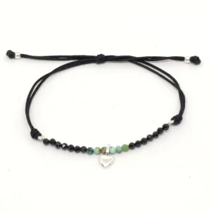 Pulsera Turquesa Corazón