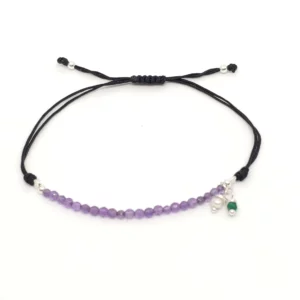 Pulsera Amatista Hilo