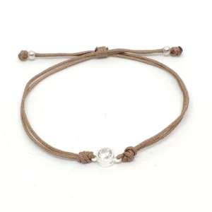 Pulsera Marrón Circonita