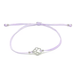 Pulsera huella Lila