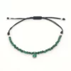 Pulsera Malaquita Hilo