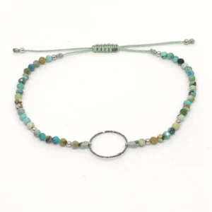 Pulsera Turquesa con Aro