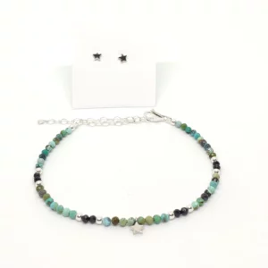 Pack pulsera y pendiente estrella