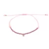 Pulsera Turmalina y Estrella Oro Rosa