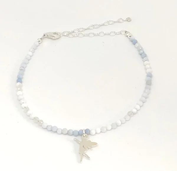 Pulsera Campanilla Ópalo Azul