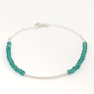 Pulsera Cristal Azul
