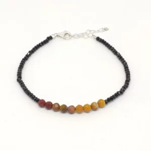 Pulsera Mokaita Plata