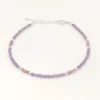 Pulsera Amatista y Turmalina