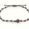 Pulsera Nudos Plata Bañada en Oro Rosa